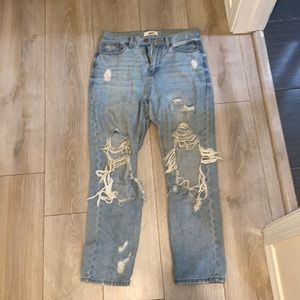 JBD Ripped Distressed Blue Jeans Size 27
